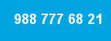 988 777 68 21 988 777 68 21
